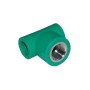 TÉ FILETÉ PPR 25 - 3/4" FEMELLE - FEMELLE