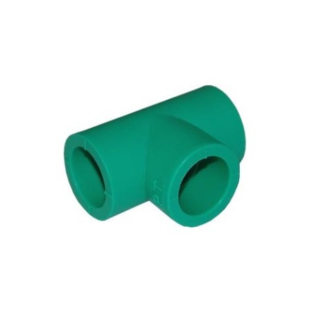 TÉ SIMPLE PPR 25 MM FEMELLE - FEMELLE