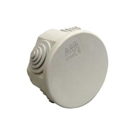 BOÎTE DE JONCTION APPARENTE IP55 Ø 6CM