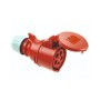 PRISE FEMELLE 4P-16A ROUGE