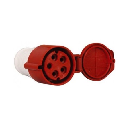 PRISE FEMELLE 5P-32A ROUGE